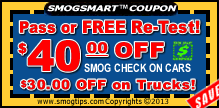 Smog Check San Marcos | Coupons &amp; Promos from $17.95 in CA